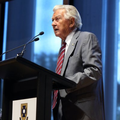 Mr Hawke ... "the international politics of Asia are being transformed"